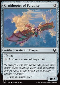 Paradies-Ornithopter DRC-133 Common Near Mint Deutsch