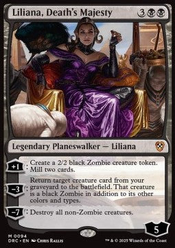 Liliana, Regentin des Todes DRC-94 Mythic Near Mint Deutsch