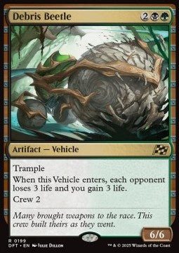 Debris Beetle DFT-199 Rare Near Mint Englisch Foil