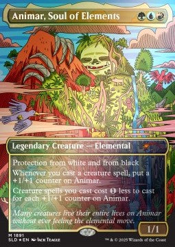 Animar, Soul of Elements SLD-1891 Mythic Good Englisch Foil