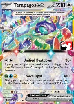 Terapagos ex PPS6-SCR 128 Prize Pack Series Excellent Deutsch