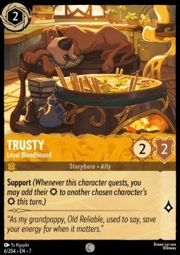 Pluto, der Spürhund - Loyaler Bluthund 7ARI-6 Common Near Mint Deutsch Foil