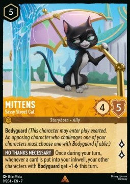 Mittens - Sassy Street Cat 7ARI-9 Rare Excellent Englisch