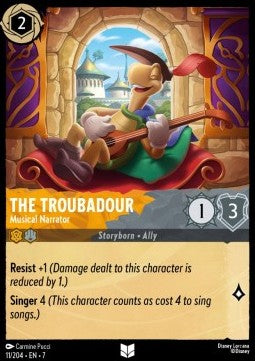 Der Troubadour - Musikalischer Erzähler 7ARI-11 Uncommon Near Mint Deutsch