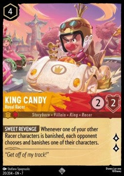 King Candy - Royal Racer 7ARI-20 Super Rare Excellent Englisch