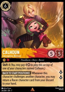 Calhoun - Courageous Rescuer 7ARI-26 Rare Excellent Englisch