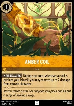 Amber Coil 7ARI-41 Uncommon Excellent Englisch Foil