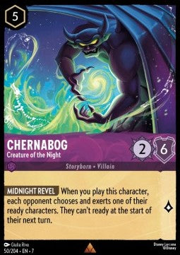 Chernabog - Creature of the Night 7ARI-50 Rare Excellent Englisch