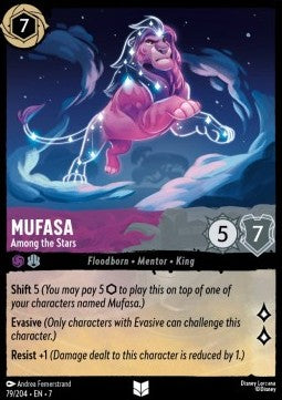 Mufasa - Bei den Sternen 7ARI-79 Uncommon Near Mint Deutsch Foil