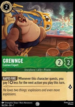 Grewnge - Cannon Expert 7ARI-86 Common Excellent Englisch Foil