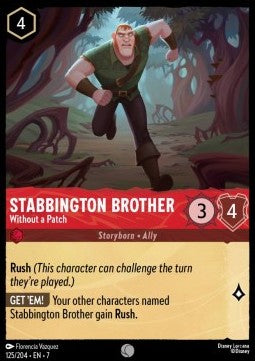 Stabbington-Bruder - Ohne Augenklappe 7ARI-125 Common Near Mint Deutsch Foil