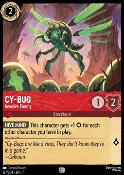 Cy‐Bug - Invasive Enemy 7ARI-127 Common Excellent Englisch Foil