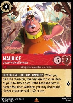 Maurice - Unconventional Inventor 7ARI-138 Rare Excellent Englisch
