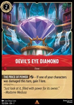 Devil's Eye Diamond 7ARI-152 Rare Excellent Englisch