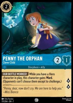 Penny the Orphan - Clever Child 7ARI-171 Common Excellent Englisch Foil