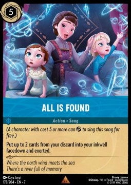All Is Found 7ARI-178 Rare Excellent Englisch