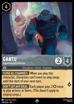 Gantu - Erfahrener Vollstrecker 7ARI-199 Super Rare Excellent Deutsch Foil