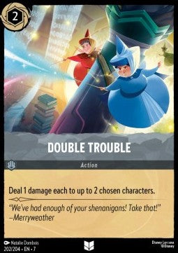 Double Trouble 7ARI-202 Uncommon Excellent Englisch Foil