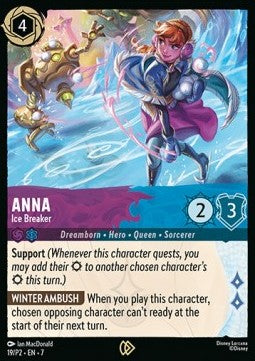 Anna - Ice Breaker PR2-19 Promo Near Mint Deutsch Foil
