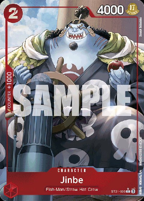 Jinbe (ST21-005) (V.2) ST-21 Alternate Art Near Mint Englisch