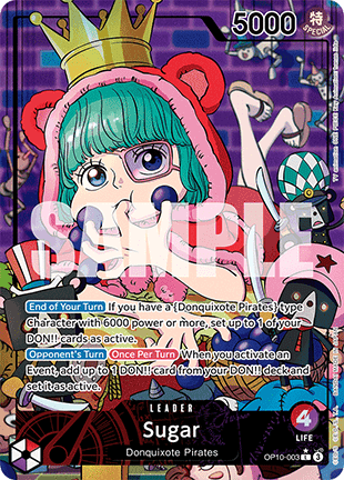 Sugar (OP10-003) (V.2) OP10 Alternate Art Near Mint Englisch