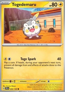 Togedemaru JTG-050 Common Near Mint Deutsch