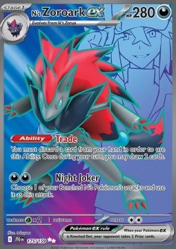 Ns Zoroark ex JTG-175 Ultra Rare Excellent Deutsch