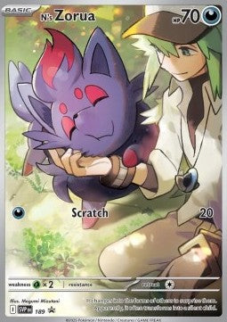 Ns Zorua SVP-189 Promo Excellent Deutsch