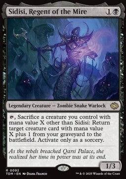 Sidisi, Regent of the Mire TDM-92 Rare Near Mint Englisch