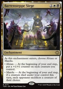 Barrensteppe Siege TDM-171 Rare Excellent Englisch