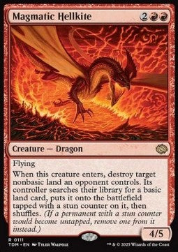 Magmatic Hellkite TDM-111 Rare Excellent Englisch