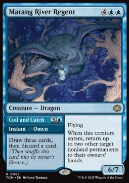 Marang River Regent // Coil and Catch TDM-51 Rare Excellent Deutsch Foil