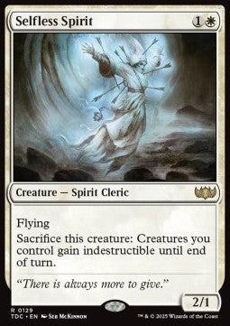 Selfless Spirit TDC-129 Rare Near Mint Englisch