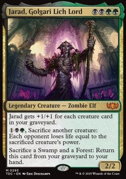 Jarad, Lichfürst der Golgari TDC-293 Mythic Boosterfrisch Deutsch