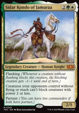 Sidar Kondo of Jamuraa TDC-303 Mythic Near Mint Englisch