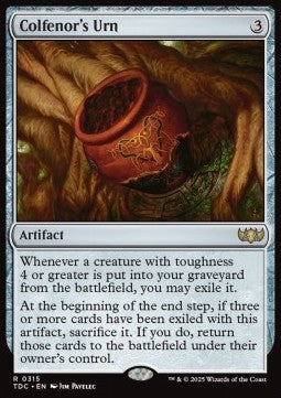 Colfenor's Urn TDC-315 Rare Near Mint Englisch