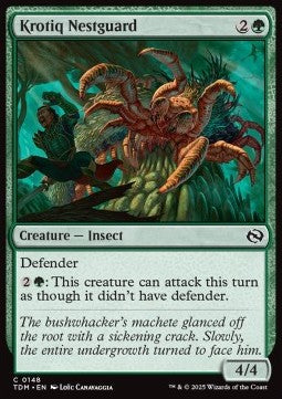 Krotiq-Nesthüter TDM-148 Common Near Mint Deutsch Foil