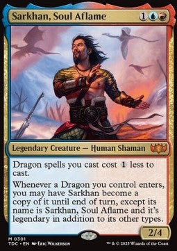 Sarkhan, entbrannte Seele TDC-301 Mythic Near Mint Deutsch