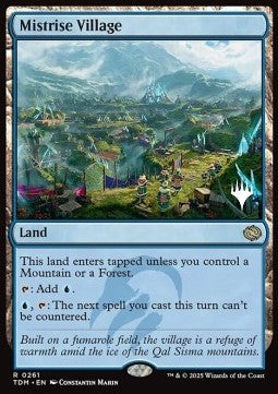 Mistrise Village (V.2) PTDM-261 Rare Near Mint Englisch Foil