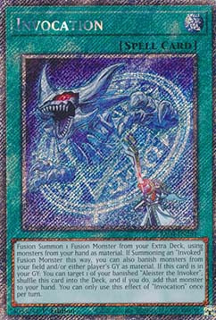 Beschwörung RA04-DE281 Platinum Secret Rare Near Mint Deutsch 1. Auflage