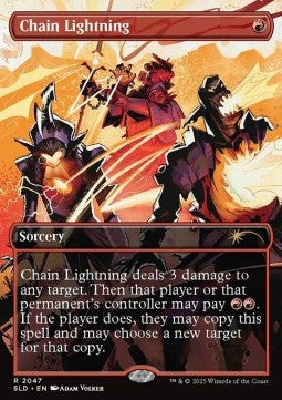 Chain Lightning (V.1) SLDUP-2047 Rare Excellent Englisch Foil