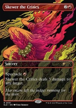 Skewer the Critics (V.1) SLDUP-2051 Rare Good Englisch Foil