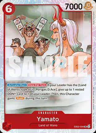 Yamato (EB02-006) (V.1) EB02 Super Rare Near Mint Englisch