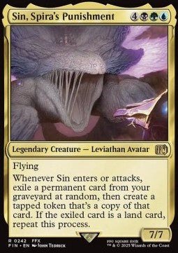 Sin, Spira's Punishment FIN-242 Rare Near Mint Englisch
