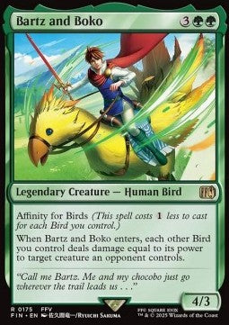 Bartz and Boko FIN-175 Rare Near Mint Englisch Foil
