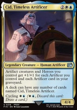 Cid, Timeless Artificer FIN-216 Uncommon Near Mint Englisch