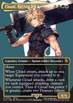 Cloud, Ex-SOLDIER XFIC-202 Mythic Excellent Englisch