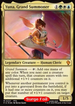 Yuna, Grand Summoner CFIC-227 Mythic Near Mint Englisch Foil
