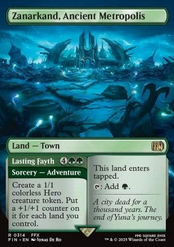 Zanarkand, Ancient Metropolis // Lasting Fayth XFIN-314 Rare Near Mint Englisch Foil