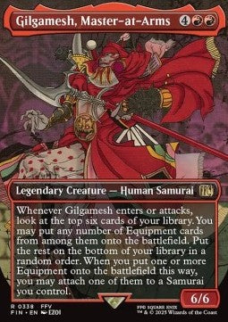 Gilgamesh, Waffenmeister XFIN-338 Rare Near Mint Deutsch